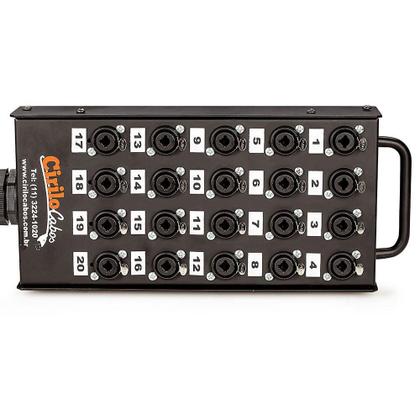 Imagem de Medusa 20 Vias Com Conectores Combo - Cirilo Cabos 25 Metros