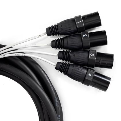 Imagem de Medusa Combo 4 Vias Profissional com Conectores XLR Anilhados