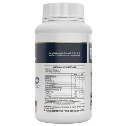 Imagem de Mega Dha 1500 Mg Dha 300mg Epa Vitafor 120 Caps Ômega 3 Concentrado DHA Premium Oleo de Peixe Purificado Alta Pureza Padrao Internacional IFOS