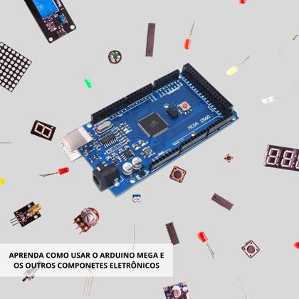 Imagem de Mega Kit Robótica Para Arduino Mega e+ 200 pcs com Tutorial