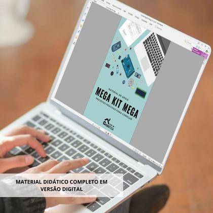 Imagem de Mega Kit Robótica Para Arduino Mega e+ 200 pcs com Tutorial