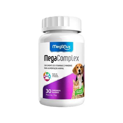 Imagem de MegaComplex Suplemento Alimentar Animal 30 comprimidos - Meganux
