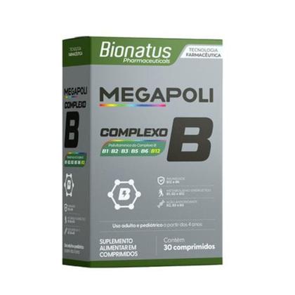 Imagem de Megapoli  Complexo B 30 comprimidos - Bionatus