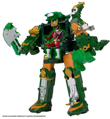 Megazord DX Rumble Tusk 5 Zords Power Rangers Ninja Steel Bandai