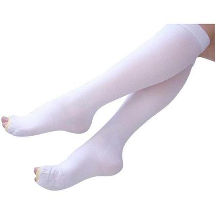 Imagem de Meia 3/4 Antitrombo Venosan AES AD 18MMHG PE Aberto Esteril Branco XXG