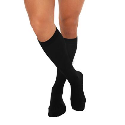 Imagem de Meia 3/4 com Ponteira Média Compressão Kendall Preta