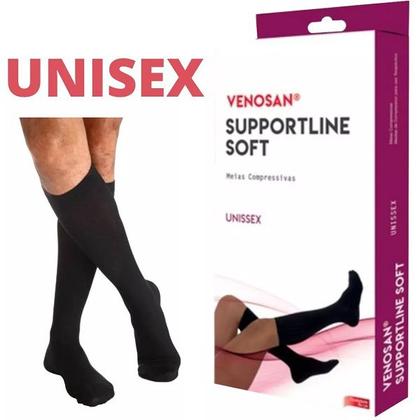 Imagem de Meia 3/4 Compressao Leve Supportline SOFT AD 18-22-MMHG Venosan