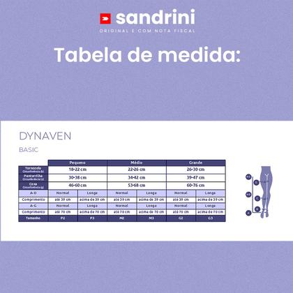 Imagem de Meia 3/4 Compressão Sigvaris Dynaven Basic 20-30 Mmhg