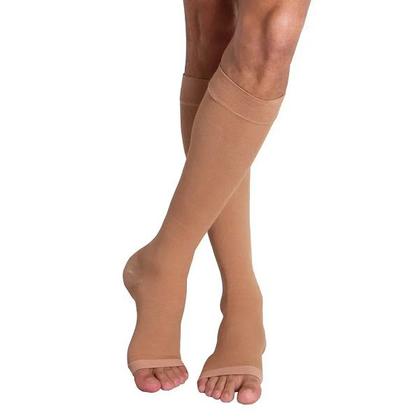 Imagem de Meia 3/4 Média Compressão Venosan Comfortline Cotton 20-30 AD PE Aberto