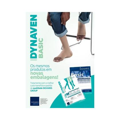 Imagem de Meia 7/8 Basic 972 Sigvaris 20/30 Mmhg. Pé Aberto
