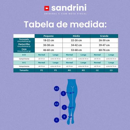 Imagem de Meia 7/8 Compressão Sigvaris Select Comfort Premium 20-30 Mmhg
