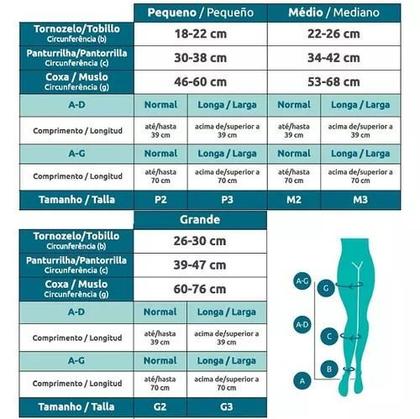 Imagem de Meia 7/8 EVER Sheer 782 AF 20-30 MMHG Sigvaris Fechada