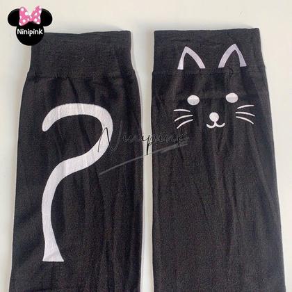 Imagem de Meia 7/8 Gato/Gatinha Com Rabo-geek Cosplay Pin Up Lolito