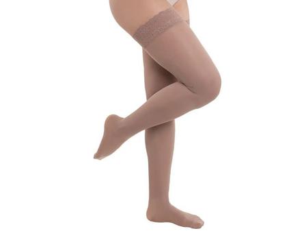 Imagem de Meia 7/8 Media Compressão Com Silicone Com Ponteira 18-21Mmhg Kendall