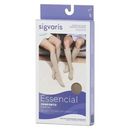 Imagem de Meia 7/8 Sigvaris Select Comfort Premium 20-30mmhg Natural