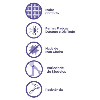 Imagem de Meia 7/8 Sigvaris Select Comfort Premium 20-30mmhg Natural