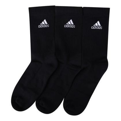 Imagem de Meia Adidas Cano Alto C/3 Pares