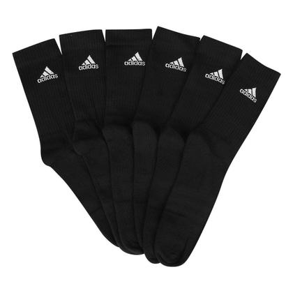 Imagem de Meia Adidas Cano Alto Com 6 Pares