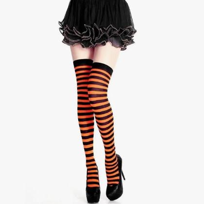 Imagem de Meia Até O Joelho 7/8 Varias Cores Acessório Cosplay Festas