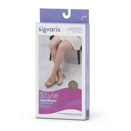 Imagem de Meia Audace Sigvaris Com Ponteira 1520mmHg 120BAF