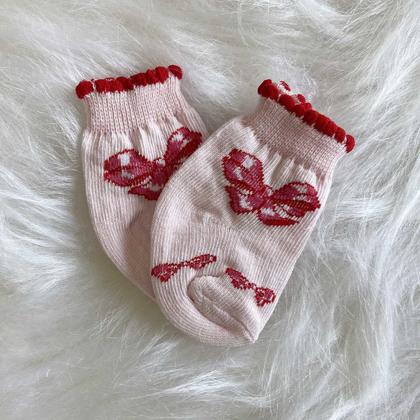 Imagem de Meia Bebê RN várias Estampada Menina em Algodão