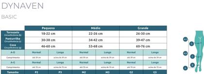 Imagem de Meia calca  20-30 basic sigvaris g3 longa bege