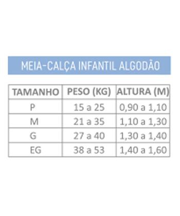 Imagem de Meia Calça Arrastão Infantil Selene Ref: 9220