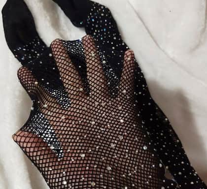 Imagem de Meia Calça Arrastão Strass Brilho Blogueirinha Infantil