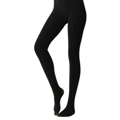 Imagem de Meia calça com pé flanelada térmica frio inverno feminina