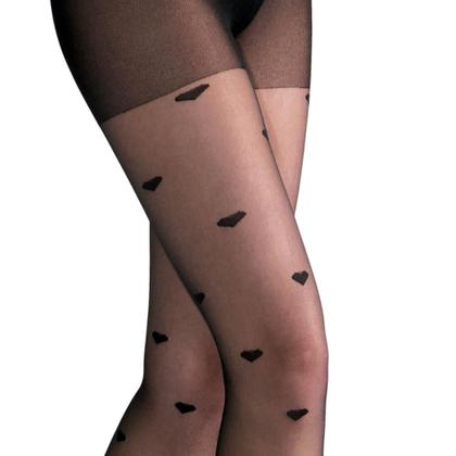 Imagem de Meia-Calça Corações Daniela 028 Fio 20