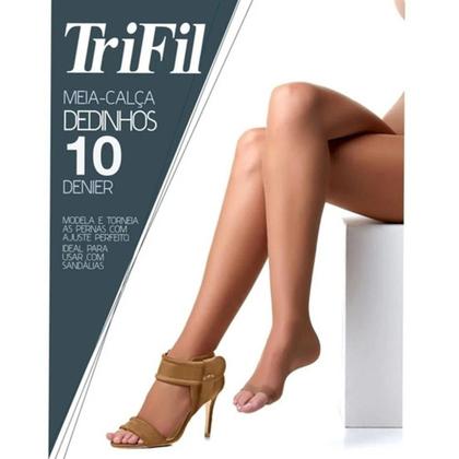Imagem de Meia-Calça Dedinhos de Fora Trifil W06356 Fio 10