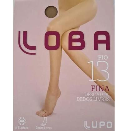 Imagem de Meia calça feminina lupo fio 13 descalça dedos livres a famosa meia da loba 5650