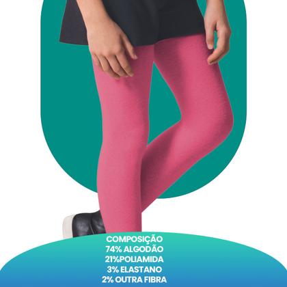 Imagem de Meia Calça Fio 80 Selene Infantil Kids Para Menina Modelo De Algodão  Cotton