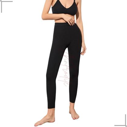 Imagem de Meia Calça Grossa Flanelada Térmica Feminina Adulto Inverno