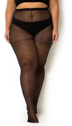 Imagem de Meia Calça Grossa Trifil Opaca Plus Size Fio 40 W06101