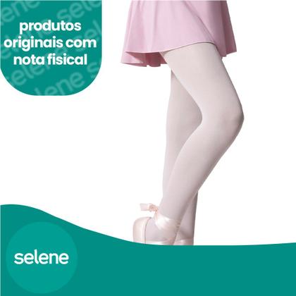 Imagem de Meia Calça Infantil Ballet Jazz Fio 40 Selene Com Elastano Para Meninas