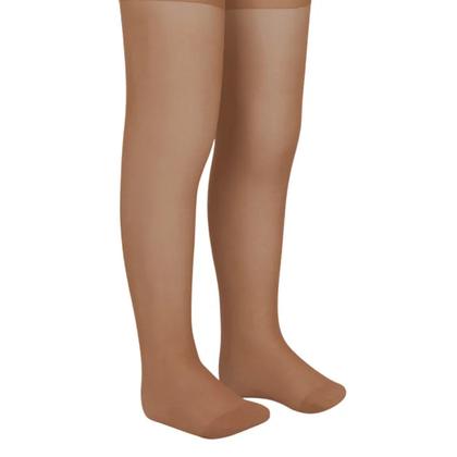 Imagem de Meia Calça Infantil Fio 20 Fina Transparente Poliamida Trifil