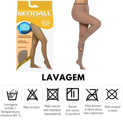 Imagem de Meia Calça Kendall Alta Compresssão 20-30mmhg Mel