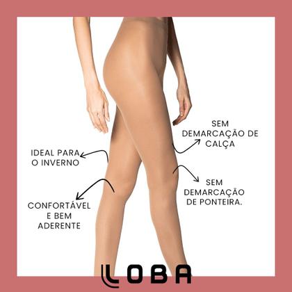 Imagem de Meia Calça Lupo Loba Fio 40 Opaca Poliéster Feminina