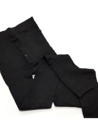 Imagem de Meia calça masculina flanelada térmica frio inverno c/ botão