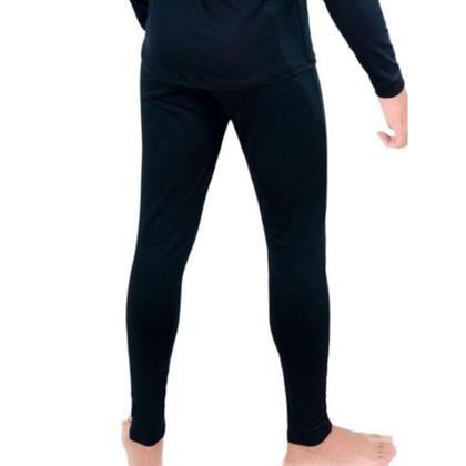 Imagem de Meia calça masculina flanelada térmica frio inverno c/ botão