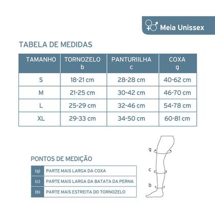 Imagem de Meia Calça Relief Compressão 20-30mmHg Ponteira Fechada - Jobst