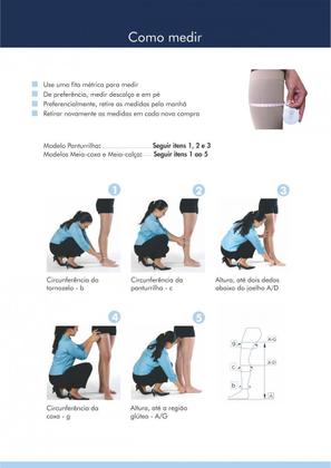 Imagem de Meia Calça Sigvaris Basic Alta Compressão 30-40mmHg