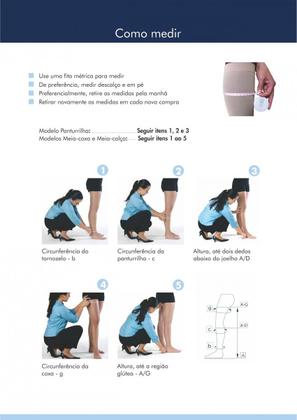 Imagem de Meia Calça Sigvaris Basic Média Compressão 20-30mmHg