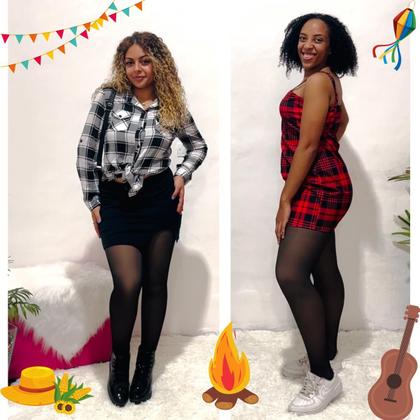 Imagem de Meia Calça Térmica com forro interno de pelúcia veludo peluciada do tam 36 ao 54 fio 80 220g