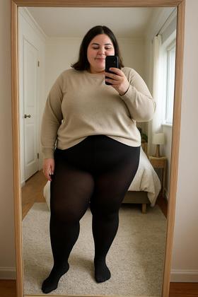 Imagem de Meia Calça Térmica com forro interno de pelúcia veludo peluciada do tam 36 ao 54 fio 80 220g