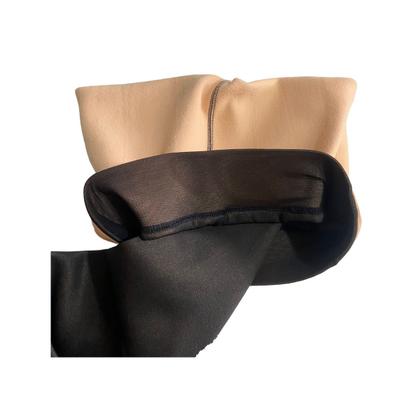 Imagem de Meia Calça Térmica Flanelada Segunda Pele Preta Adulto Frio