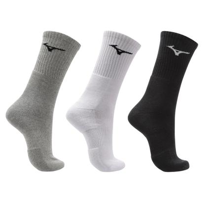 Imagem de Meia Cano Curto Mizuno Prime Tam. 33-38 Pacote Com 3 Pares