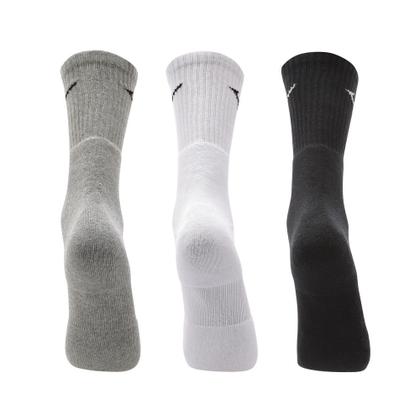 Imagem de Meia Cano Curto Mizuno Prime Tam. 33-38 Pacote Com 3 Pares