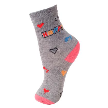 Imagem de Meia Cano Longo Infantil Menina Kit com 12 Pares